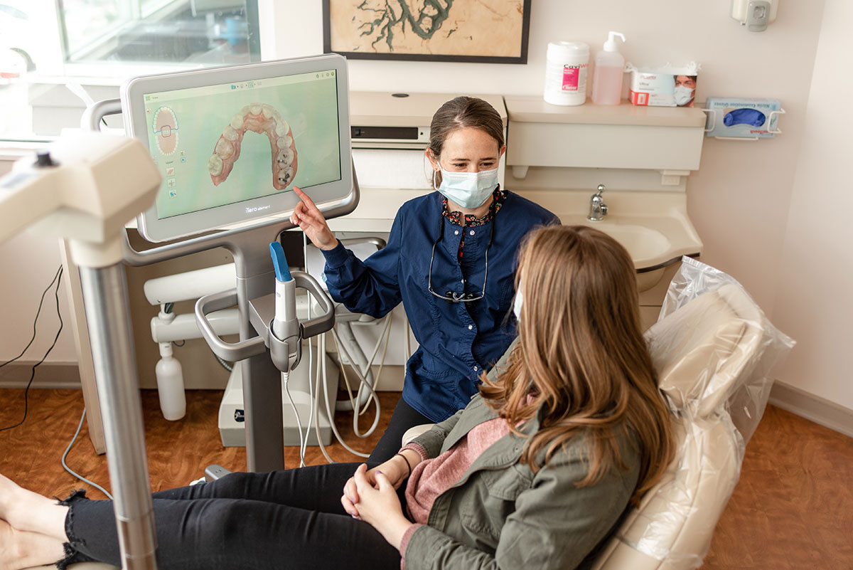 Tacoma Dentist with patient